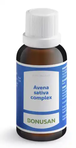De Online Drogist Bonusan avena sativa complex tinctuur 30ml aanbieding