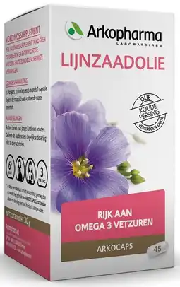 De Online Drogist Arkocaps lijnzaadolie capsules 45cp aanbieding