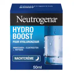 De Online Drogist Neutrogena hydro boost sleeping cream 50ml aanbieding