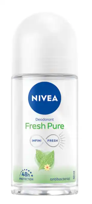 De Online Drogist Nivea fresh pure roll-on 50ml aanbieding