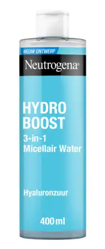 De Online Drogist Neutrogena hydro boost 3-in-1 micellair water 400ml aanbieding