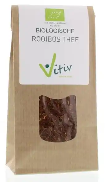 De Online Drogist Vitiv biologische rooibos thee 50gr aanbieding