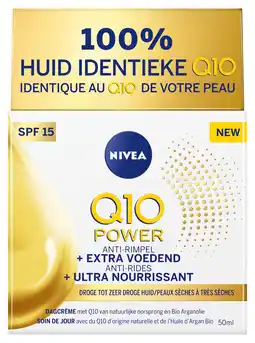 De Online Drogist Nivea q10 power anti-rimpel + extra voedende dagcrème 50ml aanbieding