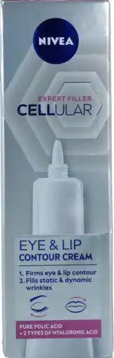 De Online Drogist Nivea hyaluron cellular filler oogcontour crème 15ml aanbieding