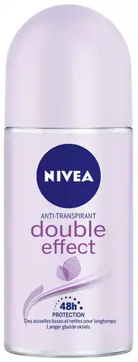 De Online Drogist Nivea double effect roll-on 50ml aanbieding