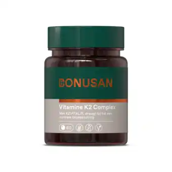 De Online Drogist Bonusan vitamine k2 100 mcg plus tabletten 60tb aanbieding