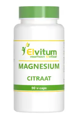 De Online Drogist Elvitum magnesiumcitraat capsules 90vcp aanbieding
