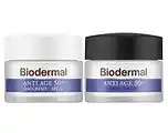 De Online Drogist Biodermal combiset biodermal anti age 50+ gezichtsverzorgingsroutine - dag- en nachtcrème - 2 stuks aanbieding