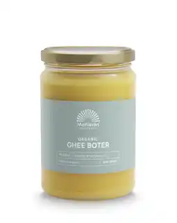 De Online Drogist Mattisson healthstyle ghee geklaarde boter 500gr aanbieding