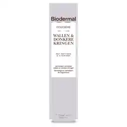 De Online Drogist Biodermal oogcrème wallen & donkere kringen 15ml aanbieding