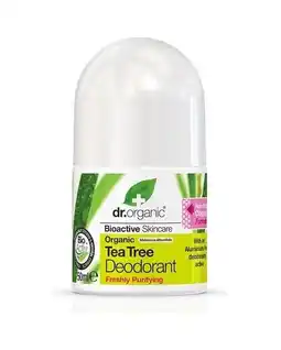 De Online Drogist Dr organic tea tree deodorant roll-on 50ml aanbieding