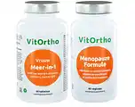 De Online Drogist Vitortho meer-in-1 vrouw tabletten + menopauze formule capsules 2st aanbieding