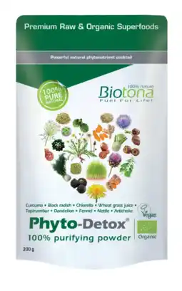 De Online Drogist Biotona phyto-detox powder 200gr aanbieding