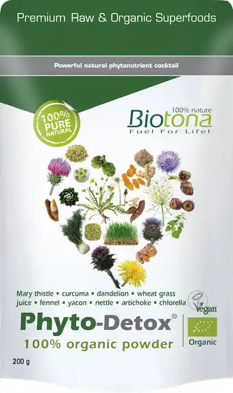 De Online Drogist Biotona phyto-detox powder 200gr aanbieding