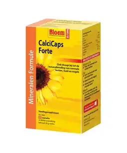 De Online Drogist Bloem calcicaps forte capsules 45cp aanbieding