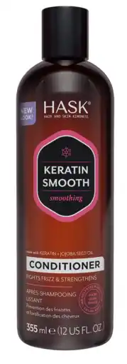 De Online Drogist Hask keratin protein smoothing conditioner 355ml aanbieding
