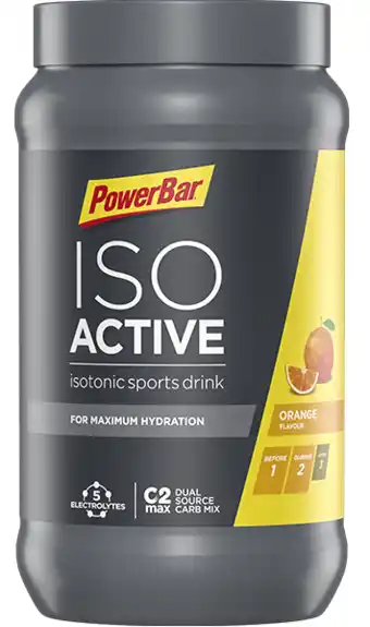 De Online Drogist Powerbar isoactive orange 600gr aanbieding