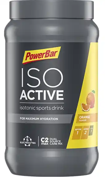 De Online Drogist Powerbar isoactive orange 600gr aanbieding
