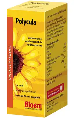 De Online Drogist Bloem polycula druppels 50ml aanbieding