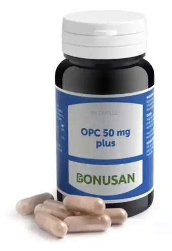 De Online Drogist Bonusan opc 50mg plus capsules 60cp aanbieding