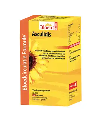 De Online Drogist Bloem asculidis capsules 100cp aanbieding