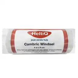 De Online Drogist Heltiq cambric windsel 4mx8cm 1st aanbieding