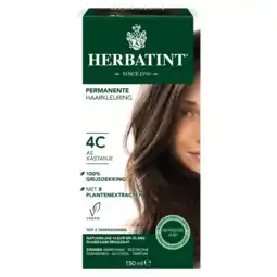 De Online Drogist Herbatint haarverf gel - 4c as kastanje 150ml aanbieding