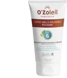 De Online Drogist O'zoleil bruiningsboostercréme lichaam spf6 125ml aanbieding