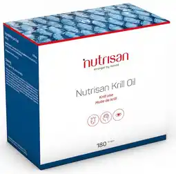 De Online Drogist Nutrisan krill olie 500mg capsules 180st aanbieding