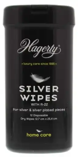 De Online Drogist Hagerty silver wipes 12st aanbieding