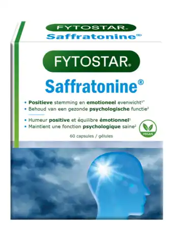 De Online Drogist Fytostar saffratonine capsules 60cp aanbieding