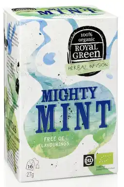 De Online Drogist Royal green mighty mint thee 16zk aanbieding