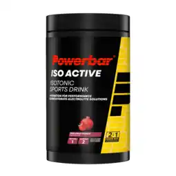 De Online Drogist Powerbar iso active red fruit sportsdrink 600gr aanbieding