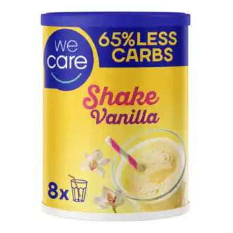 De Online Drogist Wecare lower carb vanilla shake 240gr aanbieding