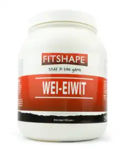 De Online Drogist Fitshape wei eiwit vanille 1000gr aanbieding