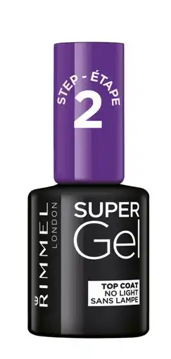 De Online Drogist Rimmel london topcoat supergel 12ml aanbieding