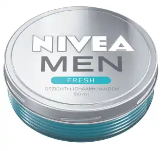 De Online Drogist Nivea men fresh gel 150ml aanbieding