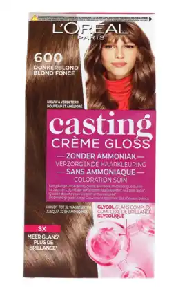 De Online Drogist L'oréal paris casting crème gloss 600 cappuccino 180ml aanbieding