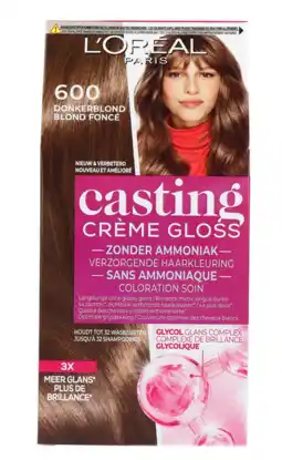 De Online Drogist L'oréal paris casting crème gloss 600 cappuccino 180ml aanbieding