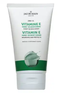De Online Drogist Jacob hooy vitamine e handcrème 150ml aanbieding
