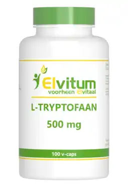 De Online Drogist Elvitum l-tryptofaan vegicaps 100cp aanbieding