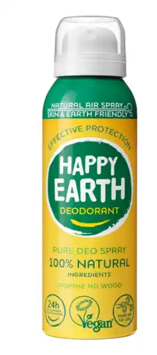 De Online Drogist Happy earth happy earth 100% natuurlijke air spray jasmine ho wood 100ml aanbieding