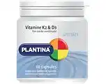 De Online Drogist Plantina specials vitamine k2 & d3 capsules 60cp aanbieding