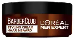 De Online Drogist L'oréal paris men expert barberclub baard & haar styling cream 75ml aanbieding