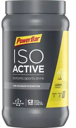 De Online Drogist Powerbar isoactive lemon 600gr aanbieding