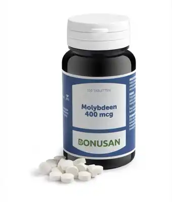 De Online Drogist Bonusan molybdeen 400mcg tabletten 120tb aanbieding