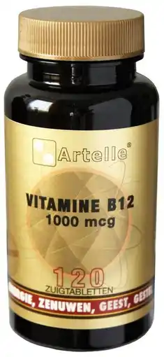 De Online Drogist Artelle vitamine b12 1000mcg zuigtabletten 120tb aanbieding