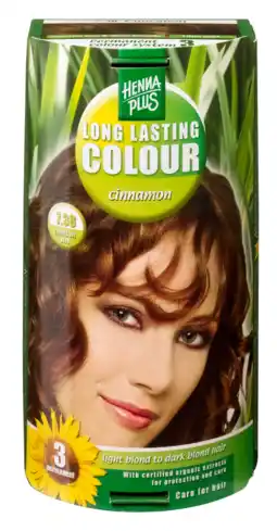 De Online Drogist Hennaplus 7.38 cinnamon long lasting colours 100ml aanbieding