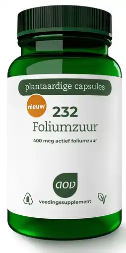 De Online Drogist Aov 232 foliumzuur vegacaps 60vcp aanbieding