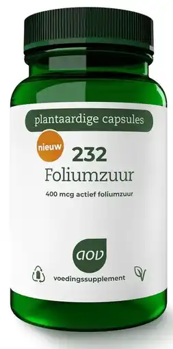 De Online Drogist Aov 232 foliumzuur vegacaps 60vcp aanbieding